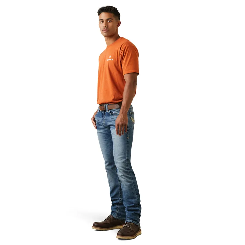 Ariat Men's M8 Modern Williams Slim Leg Jean, Dakota