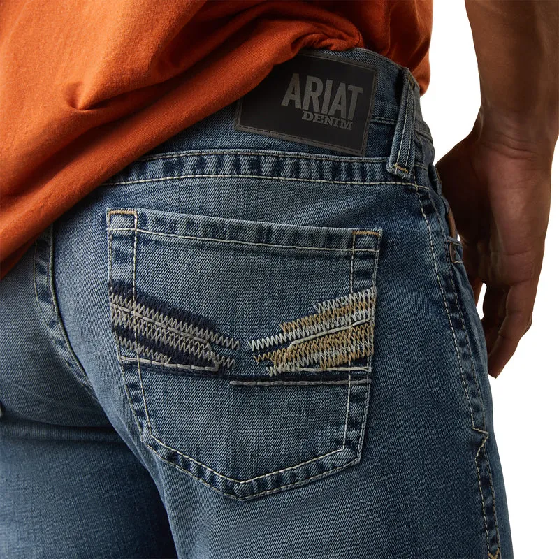 Ariat Men's M8 Modern Williams Slim Leg Jean, Dakota