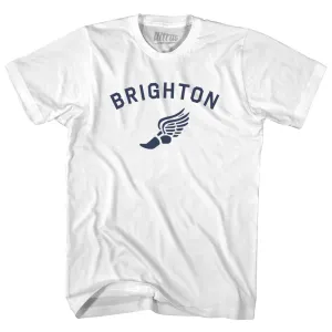 Brighton Running Track Winged Foot Youth Cotton T-shirt