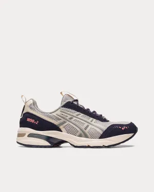 GEL-1090v2 Mid Grey / Oatmeal Low Top Sneakers