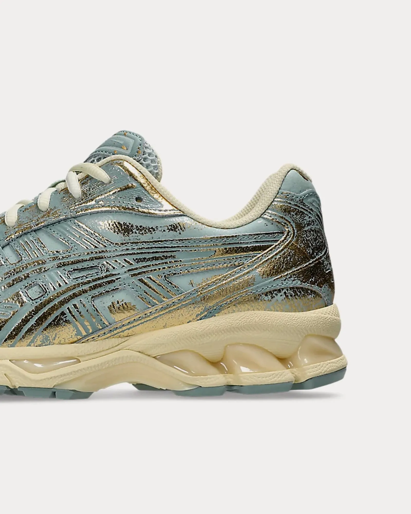 Gel-Kayano 14 'Aged Metal' Pure Gold / Cold Moss Low Top Sneakers