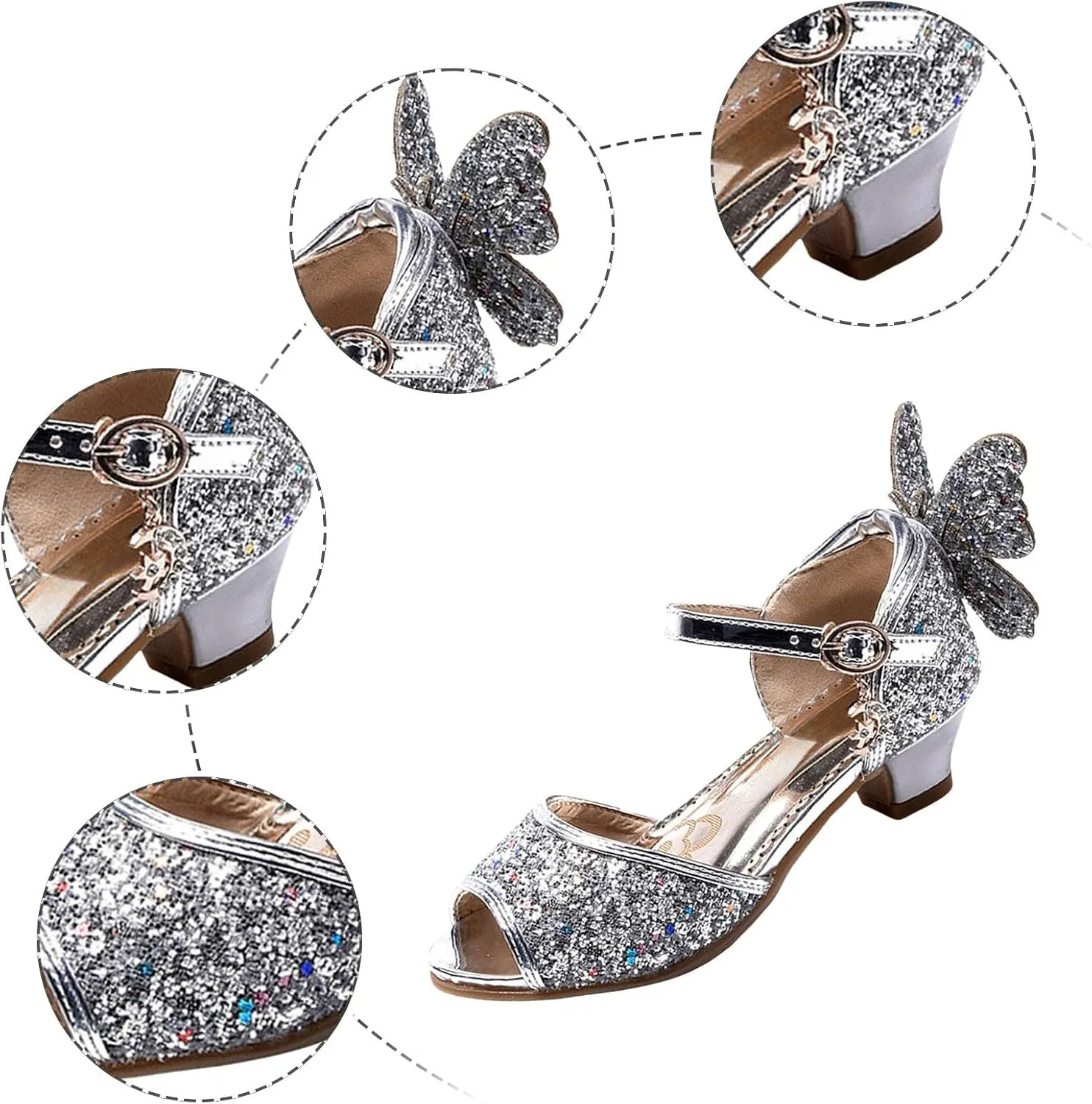 Girls Jelly Sandals Girls High Heels Blue Children's Sandals Shoes For The Children Summer Outdoor Unisex Child Sport