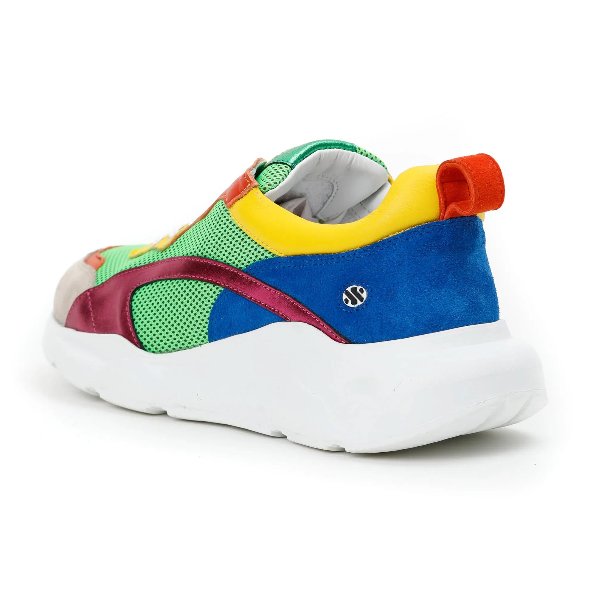 IZZI platform sneaker - Parrot
