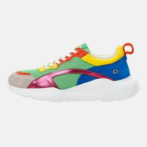 IZZI platform sneaker - Parrot