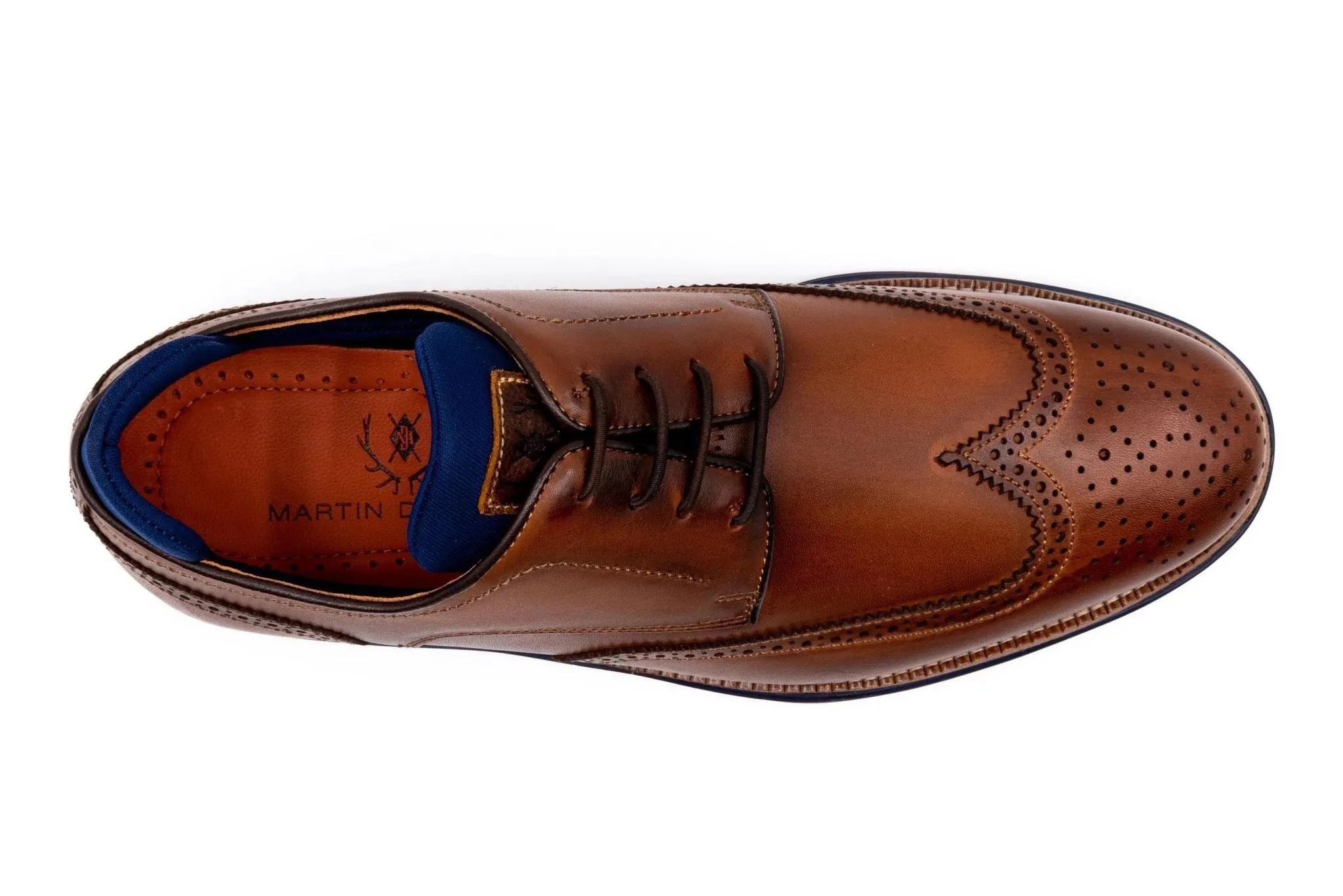 Martin Dingman Countryaire Oiled Saddle Leather Wingtip