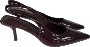 NA-KD Purple Slingback Pumps UK 7 EU 40 