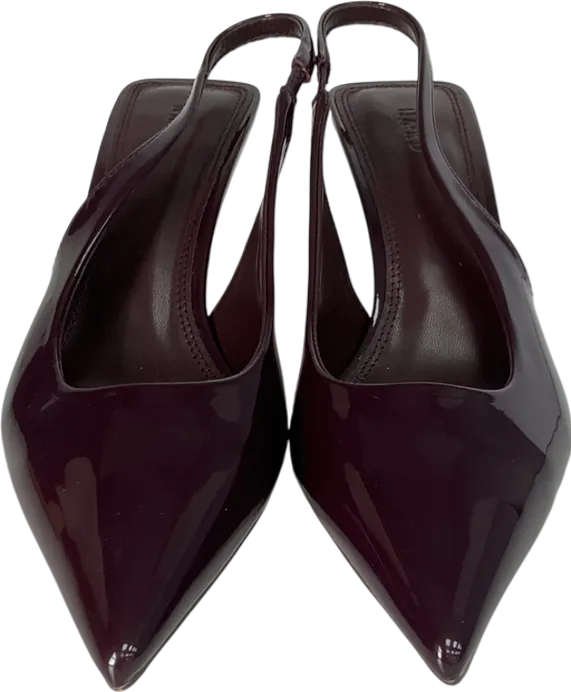 NA-KD Purple Slingback Pumps UK 7 EU 40 
