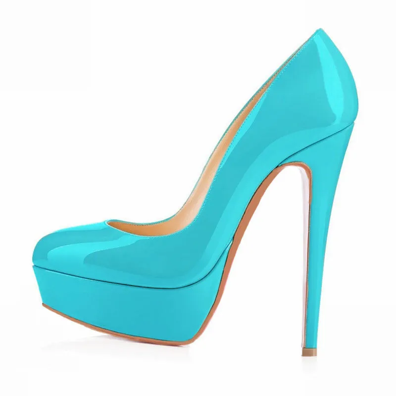 Sexy Baotou Round Toe Pumps