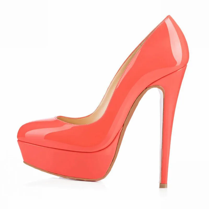 Sexy Baotou Round Toe Pumps