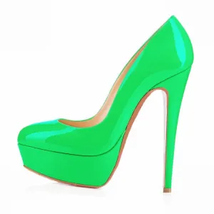 Sexy Baotou Round Toe Pumps