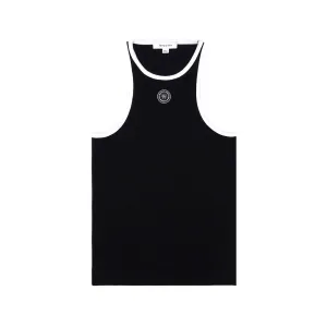 SRHWC Ribbed Tank Black/White