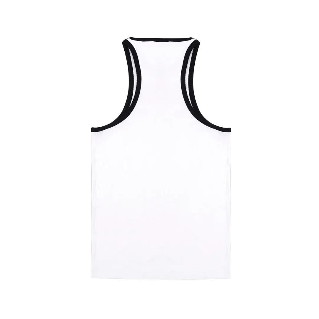 SRHWC Ribbed Tank White/Black