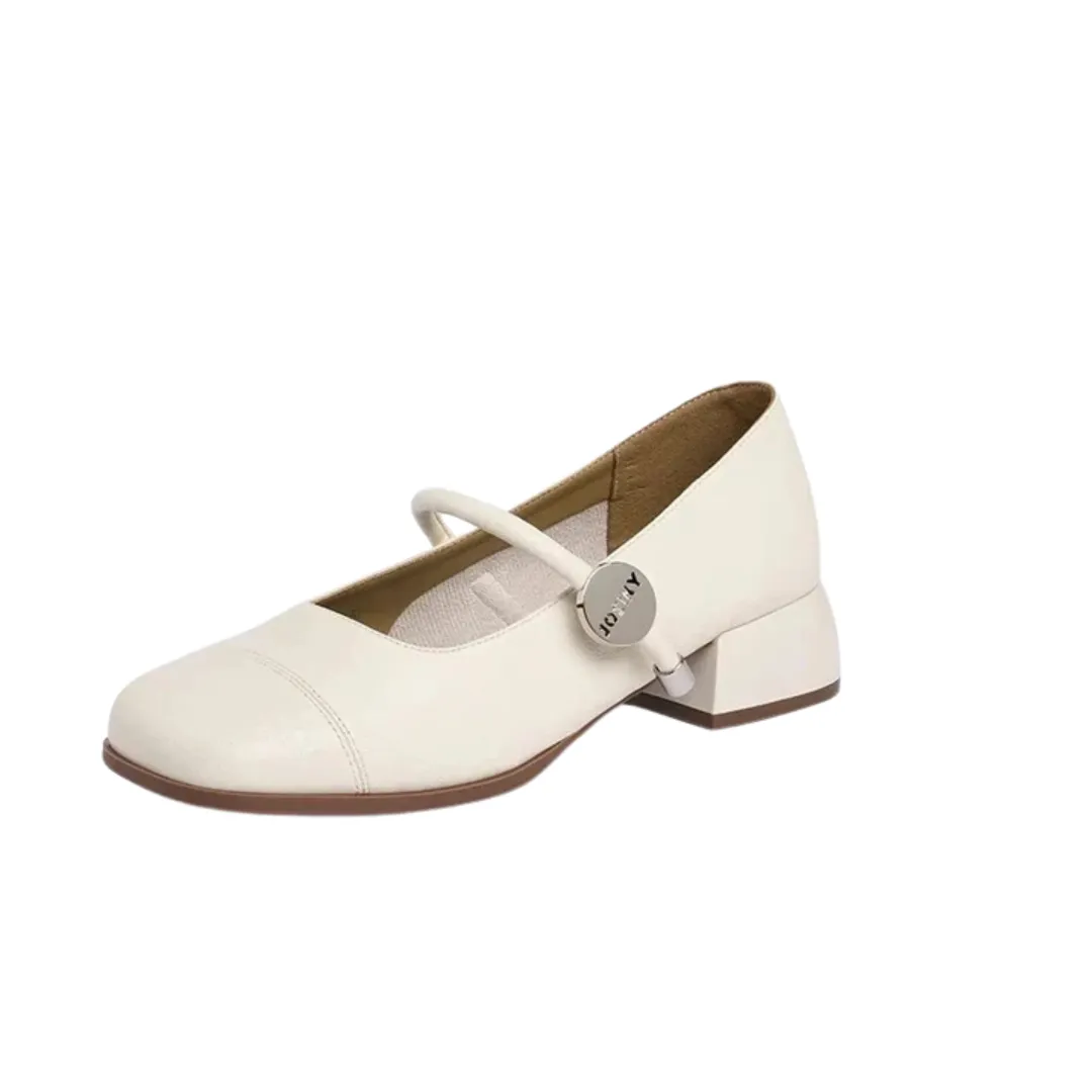 Tessa | Stylish Block Heel Pumps