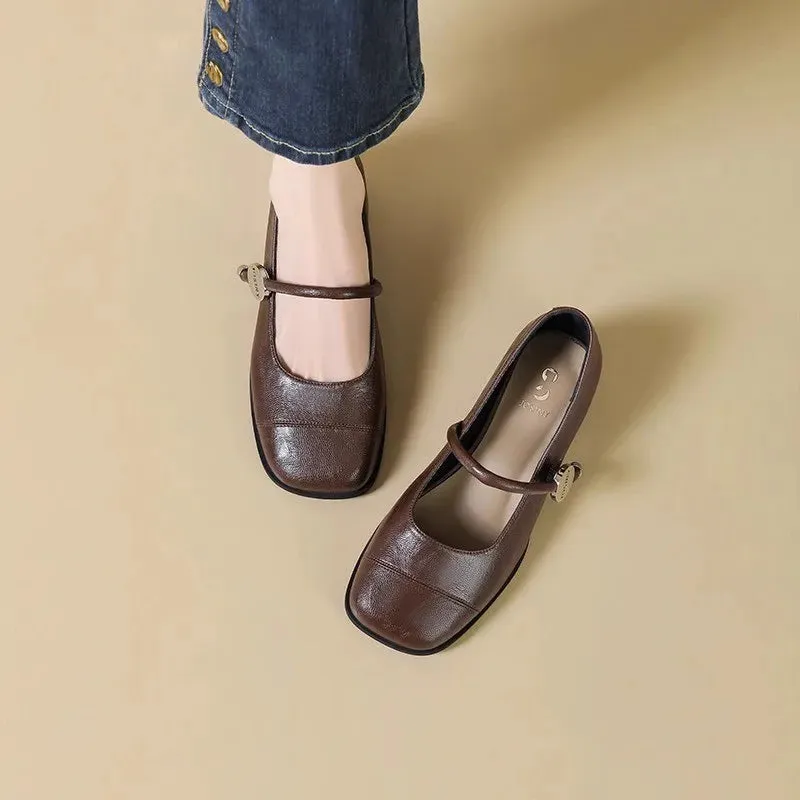 Tessa | Stylish Block Heel Pumps