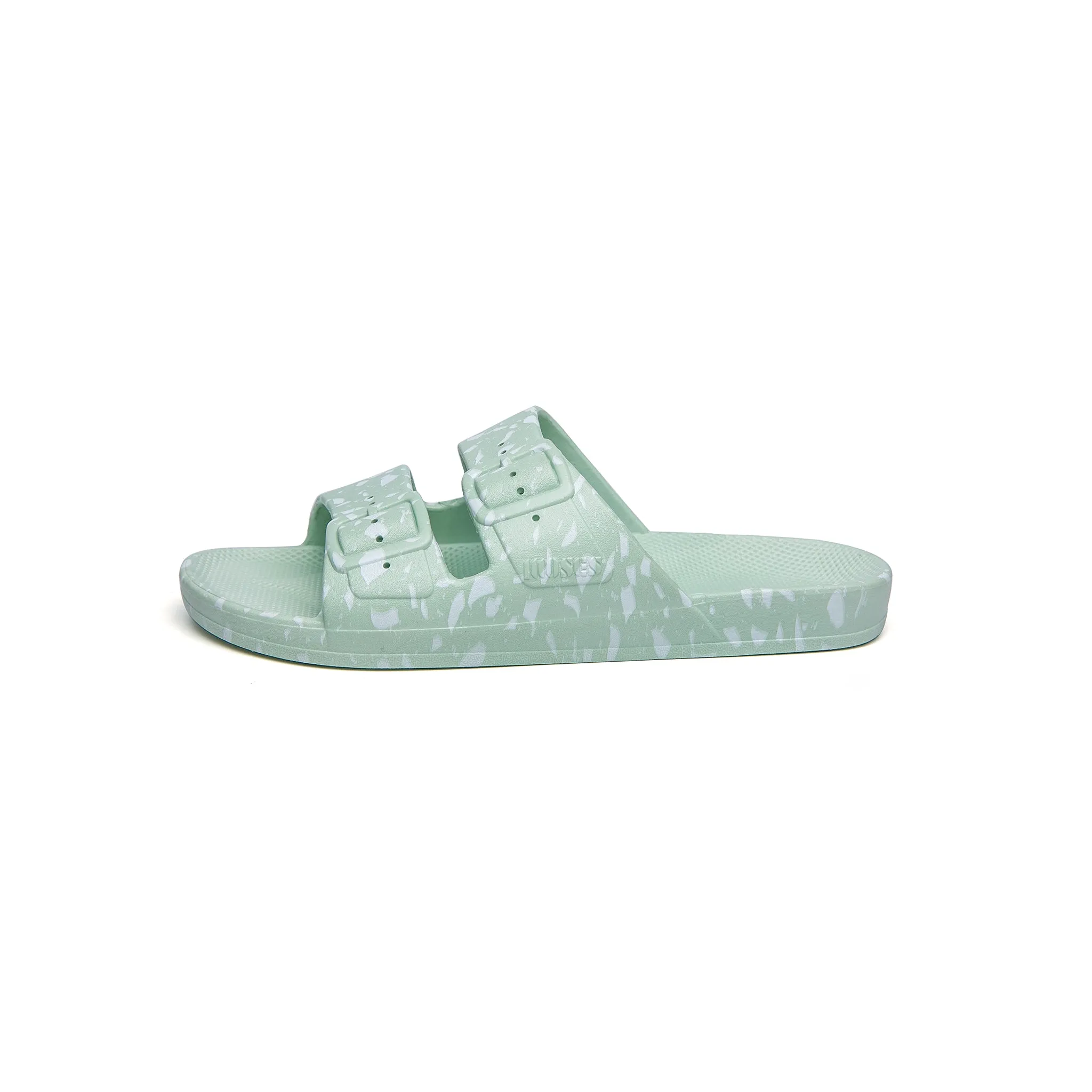 WHITE TERRAZZO SAGE slides