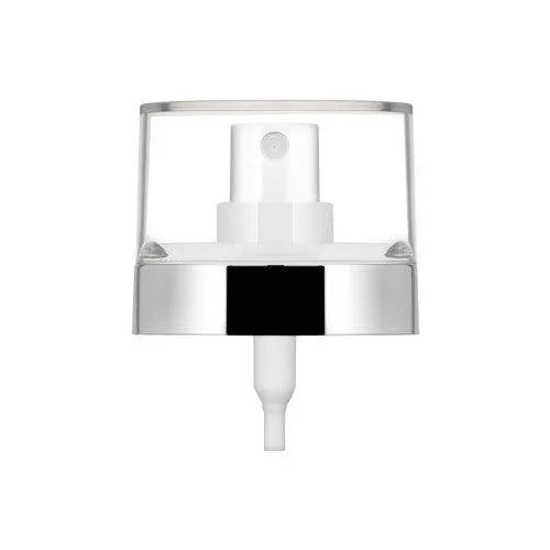 Wide Glossy Silver Spray Pump   Cover