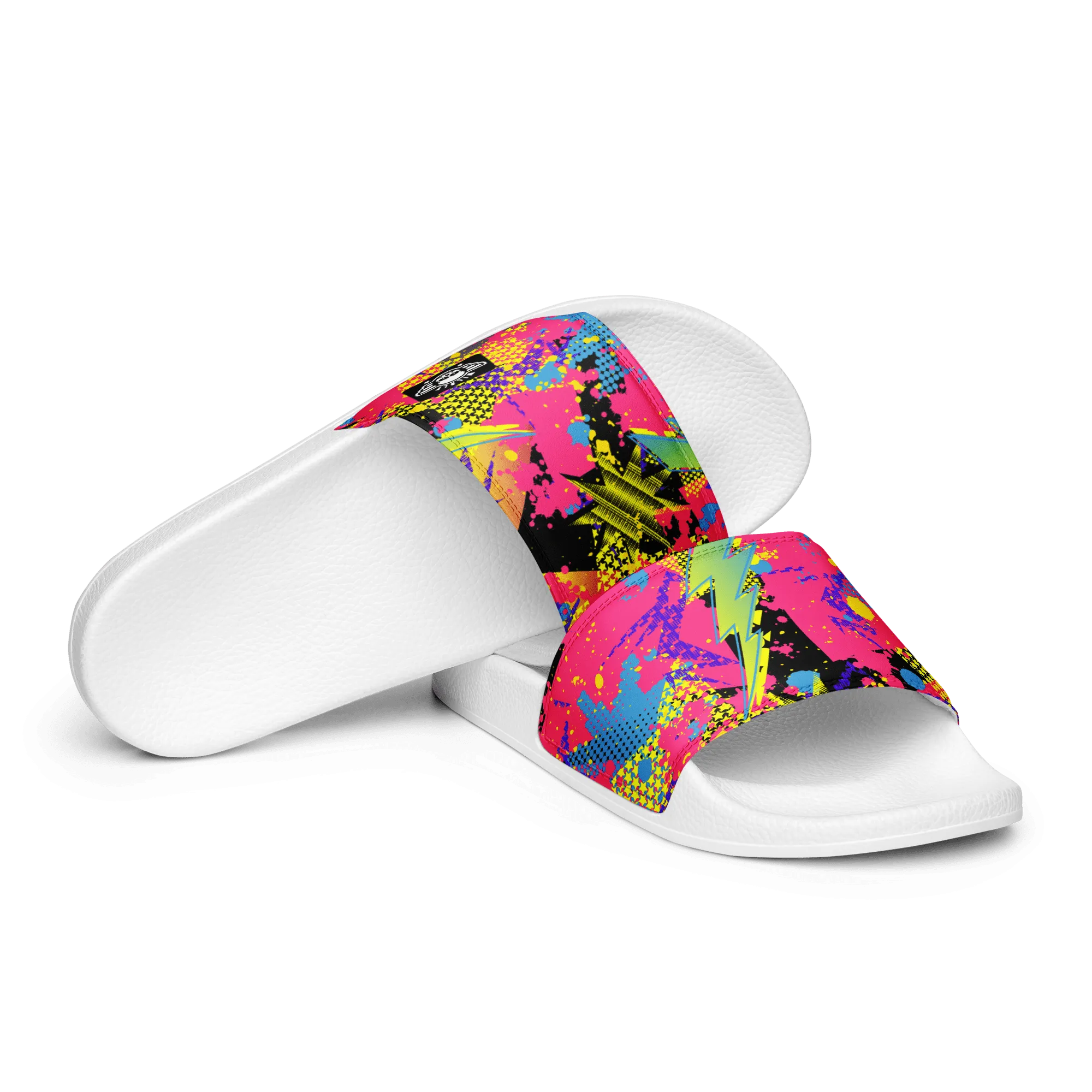 Wildly 80's Rad Mens slides
