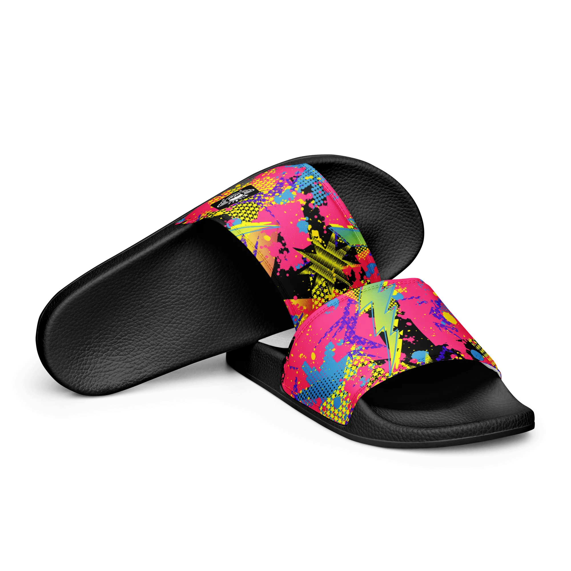 Wildly 80's Rad Mens slides