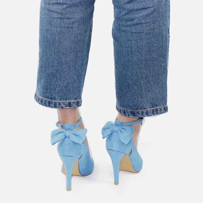 Women Pointed Toe Buckle Strap Butterfly Summer Sexy Party Shoes