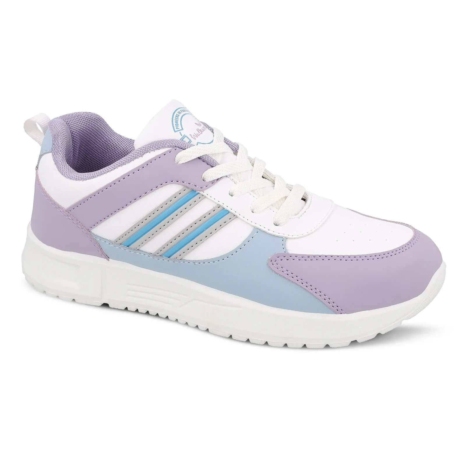 Women's Sports Sneakers - WY3388 White Lavender