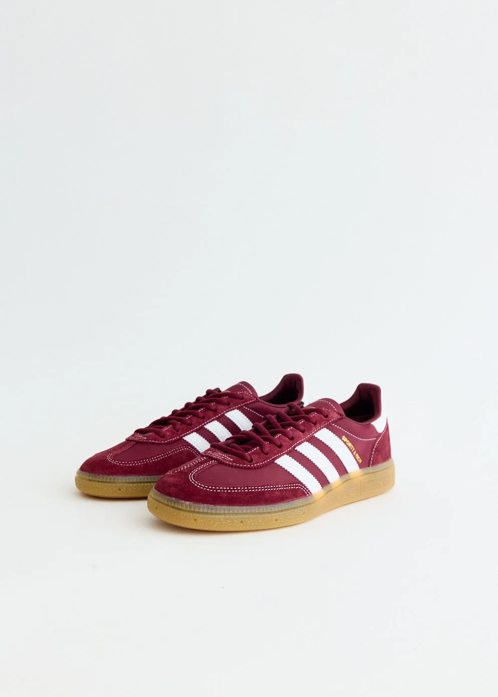 x Sporty & Rich Handball Spezial 'Shadow Red' Sneakers